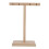 Support Casque Bois Beige Stable Pour Bureau Camping 1