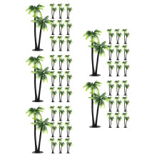 75Pièces Arbres Décoratifs Multicolores Micro Paysage