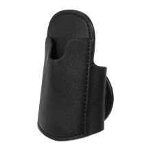 Black PU Stethoscope Holster with Belt Clip Portable Case