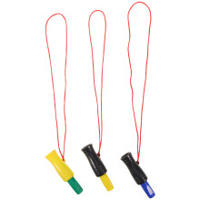 3St Kleurrijk Outdoor Fluitje Met Eendengeluid Voor Nood En Survival
