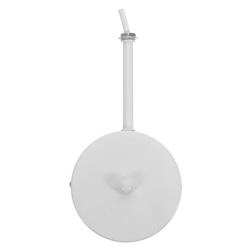 White Iron Ceiling Light Base Plate for Home DIY Light Adjustment