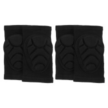 2Pairs Breathable Sports Elbow Cushions with Reinforced Sponge Padding