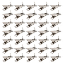 200Pcs Mini Silver Metal Duckbill Hair Clips for Kids Gentle Soft Hair
