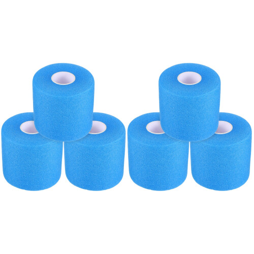 Blauwe Schokdempers Ademend En Elastisch