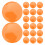 20Pcs Orange Warm Light Filter Sheets Pet Self-Adhesive Lighting Gels 1