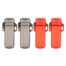 4Pcs Weatherproof Plastic Lighter Storage Case Lightweight Outdoor Use