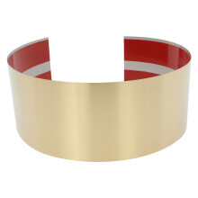 Golden Brushed Metal Door Kick Plate Self-Adhesive Door Shield