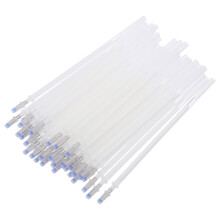 100Pcs White Heat Thermal Erase Fabric Marker Refills for DIY Sewing