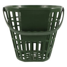 50Pcs Durable Green Plastic Golf Ball Container for Range Practice