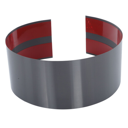 Black Metal Door Kick Plate Durable Self-Adhesive Protector