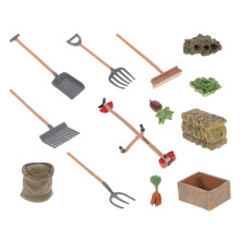 52Pcs Creative Mini Gardening Tool Set for Micro Garden and DIY Decor
