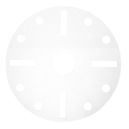 Acrylic Clock Pattern Drawing Template for Woodworking and Inlay