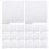 20Pcs Rigid Plastic Comic Book Dividers with Blank Tabs for Sorting 1
