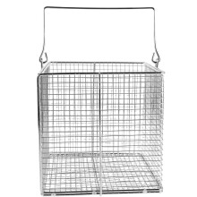Durable Stainless Steel Mesh Basket for Precise Parts Cleaning