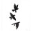 Adhesive Mount Hook Featuring Artistic Bird Designs Fit Any-B 5