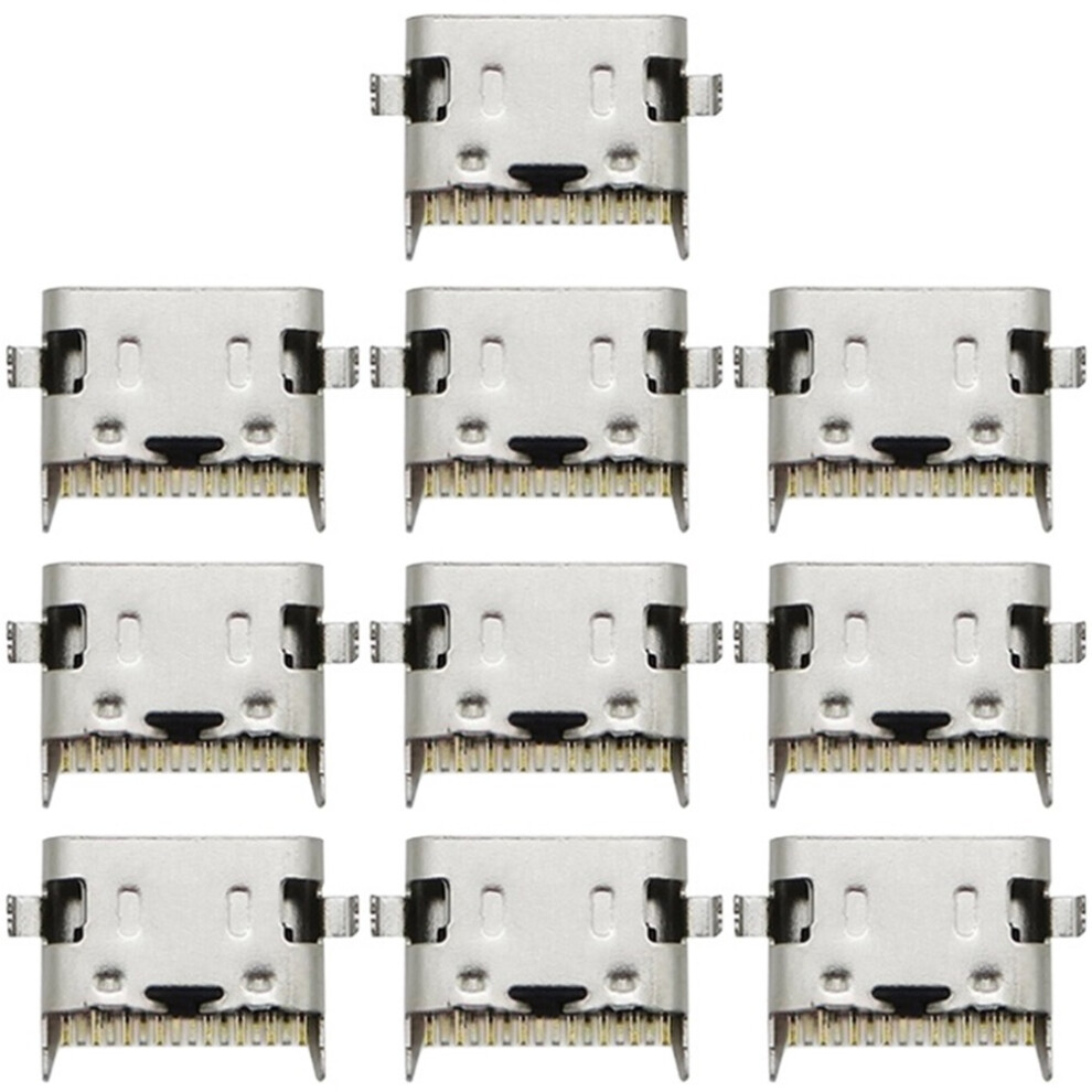 10 Pcs Charging Port Connector For Samsung For Galaxy A20s 6963311546800