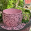 Creative Wrought Iron Flower Box Cup Planter For Home-Pink 5