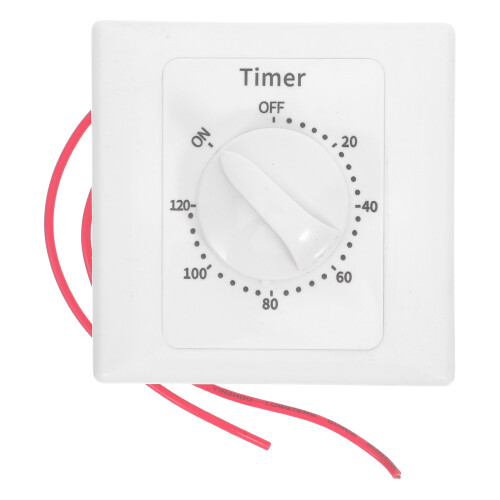 Mechanische Countdown Timer Schakelaar Wit Kunststof Voor Thuis