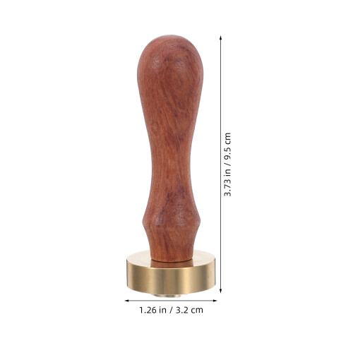 Messing Eisprägestempel Mit Holzgriff Für Home Bar 1