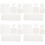 24Pcs Sturdy White Acrylic Blocks Portable Clear Stamp DIY Accessories 4