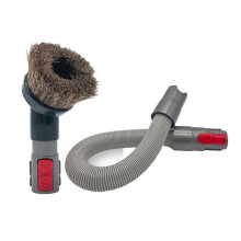 For Horsehair Vacuum Brush & Extension Hose-Compatible for V7 V8 V10 V11 V15 Gen5-Soft Bristle Dusting Brush