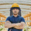 Navy Hard Hat Brim Sunshade with Mesh Visor and Reflective Strips 9