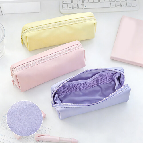 Cartoon Pencil Box Suitable for Students Multifunctional-pink 2