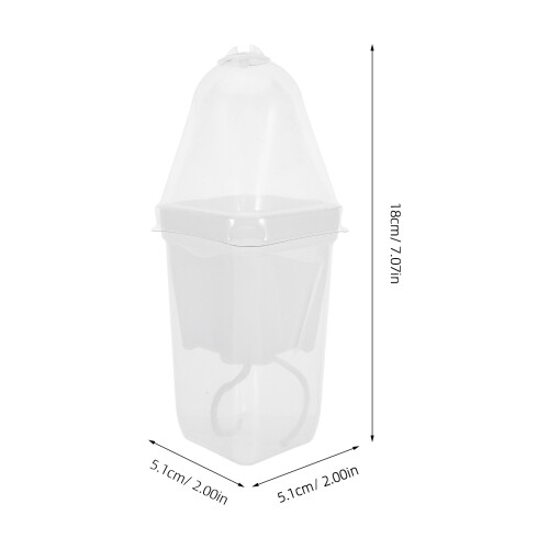 6Pcs Clear Automatic Watering Planter Pots for Indoor Seed Starter 1
