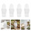 6Pcs Clear Automatic Watering Planter Pots for Indoor Seed Starter 6