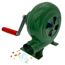 350W Manual Forge Blower Hand Crank Fire Starter for Camping and Outdoor Cooking Blacksmith Tool