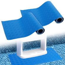 Pool Ladder Step Mat 24x9in NonSlip Vinyl Pad for Inground and AboveGround Pools, 2.5mm Durable Cushion 2pcs