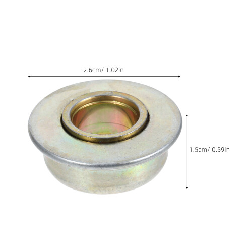 6Pièces Roulements De Fourche Pour Fauteuil, Acier Précis Argent 1
