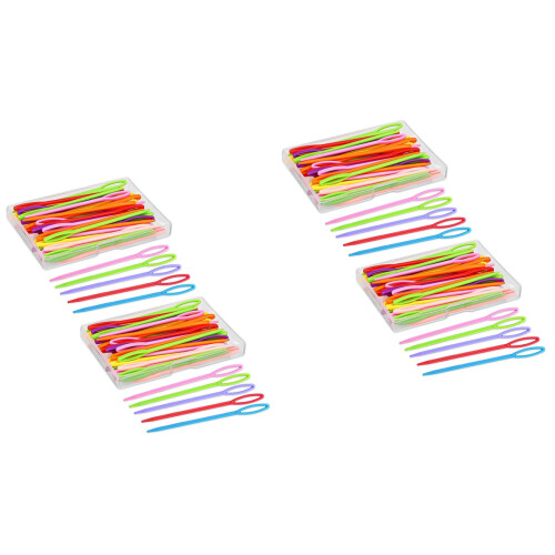 High-Grade Yarn Knitting Needles Large Eye Sewing Tools Set 2