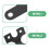 5Pcs Durable Black Alloy Car Backup Camera Mount Bracket Universal Fit 4