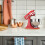 Bamboo Mixer Slide Pads for Kitchen Appliance Vibration 3