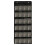 Durable Fabric Trading Card Display Case Holds Multiple-Black 1