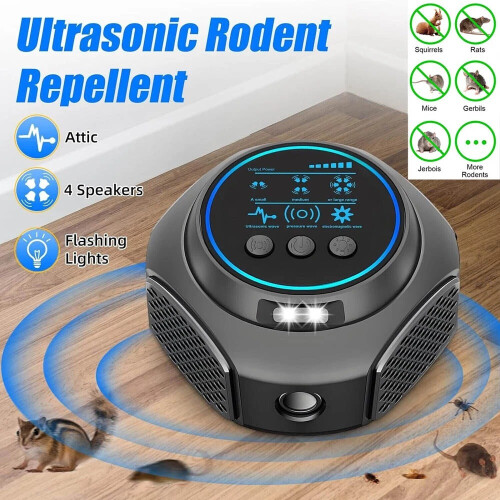 Ultrasonic Pest Repeller UK Plug Mouse Rat Control