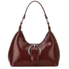 Sac à bandoulière en PU pour femmes, sac à bandoulière-Bourgogne