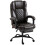 Homcom HOMCOM Home Office Chair Reclining Function High Back, Brown 2
