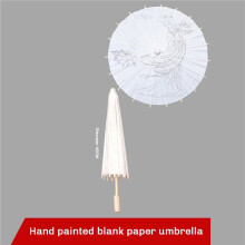 48PCS Paper Parasol Wedding Umbrella Party Favor 40cm Bamboo Umbrellas for Bridal Shower Centerpieces Photo Props