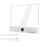 Modern Clear Acrylic Reading Lamp With Energy Saving LED-White 1