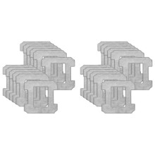 24Pack Cleaning Cloths for Winbot W1 Pro/W1/W2 Omni/W2 Window Cleaning Robots, Cleaners Refills Reusable