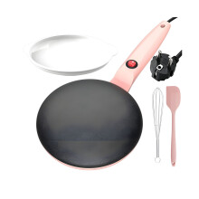 Haushalts-Crêpe-Fladen-Maker, leichte Konstruktion, sicher-Rosa