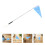 Small Telescoping Flag Pole with Blue Tour Guide Flag 6