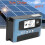 MPPT Solar Charge Controller 60A  Efficiency Dual USB LCD Display 12V 24V 48V Battery Regulator 4