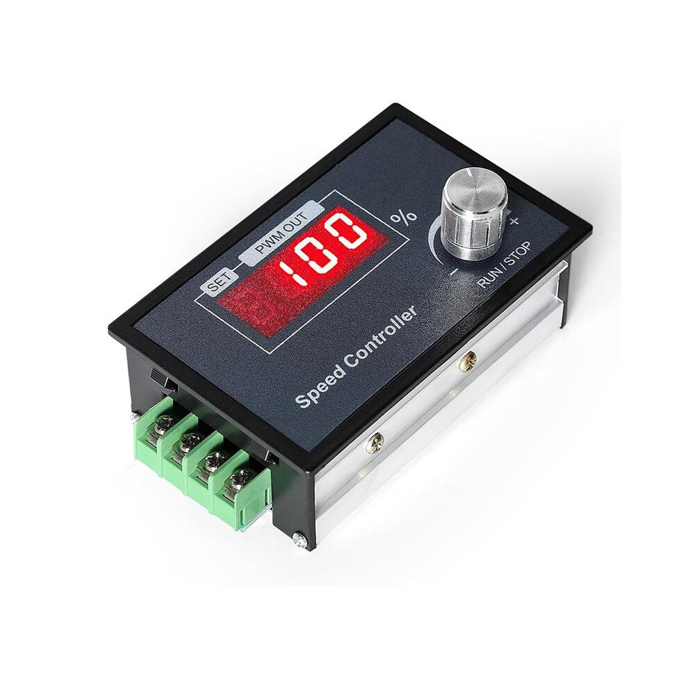 6X Pwm Motor Speed Controller 6-60V 30A With Digital Display & Robust Pcb - Perfect For Various Machines 6031370449759
