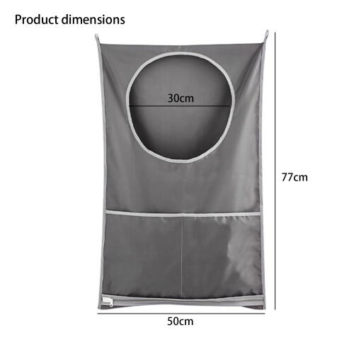 Door Hanging Hamper with Large Openging Laundry Hamper Storage 2