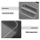 2Pcs Transparent Acrylic Food Dome Rectangular Cake Stand Cover 4