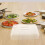 2Pcs Transparent Acrylic Food Dome Rectangular Cake Stand Cover 8
