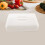 2Pcs Transparent Acrylic Food Dome Rectangular Cake Stand Cover 9